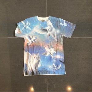 Cat graphic tee